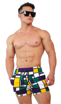 Short corto de licra estampado - Fenix Fit Mexico  