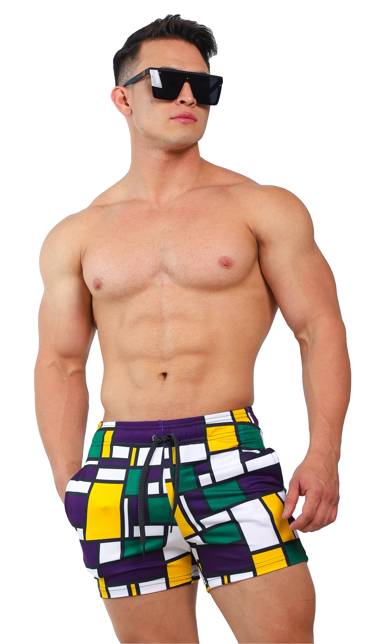 Short corto de licra estampado - Fenix Fit Mexico  