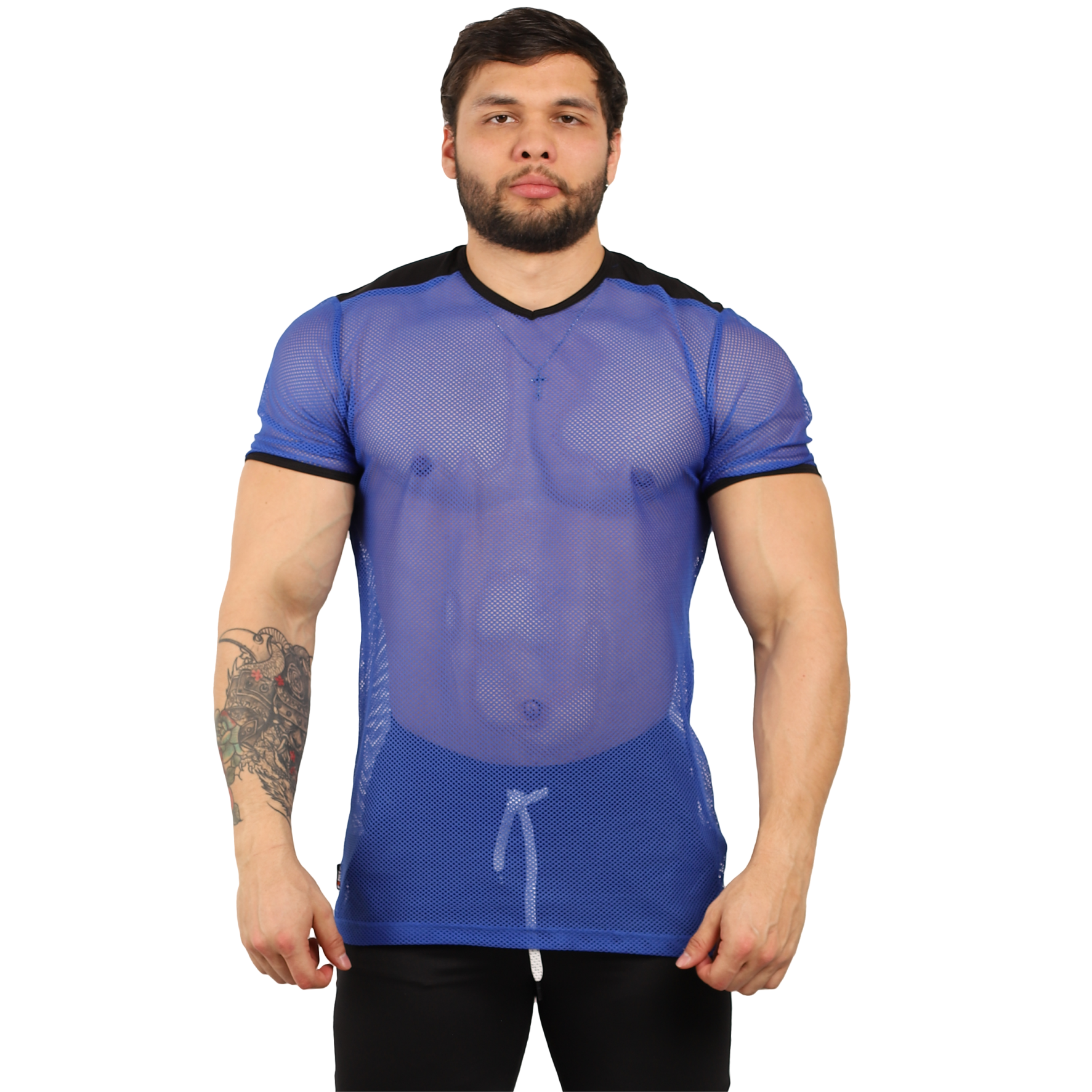 Playera Tela Red Con Mangas - Fenix Fit Mexico  