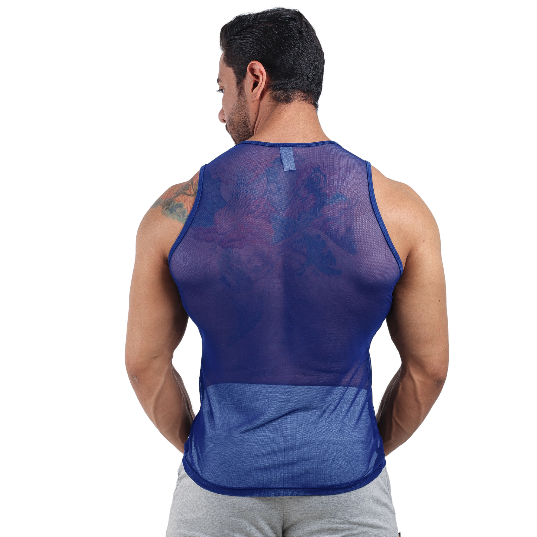Playera Basica Transparencia Mesh - Fenix Fit Mexico  