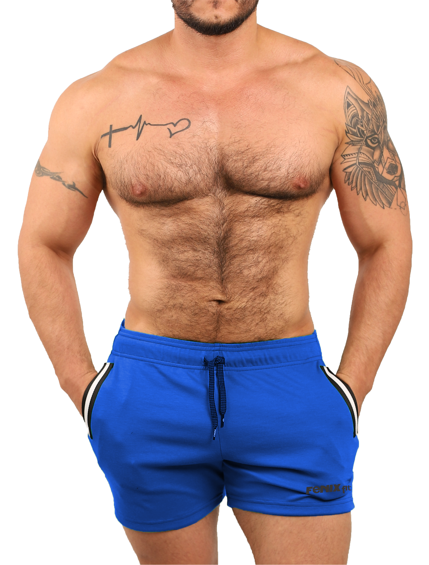Short Corto Deportivo Tonos Azules - Fenix Fit Mexico  