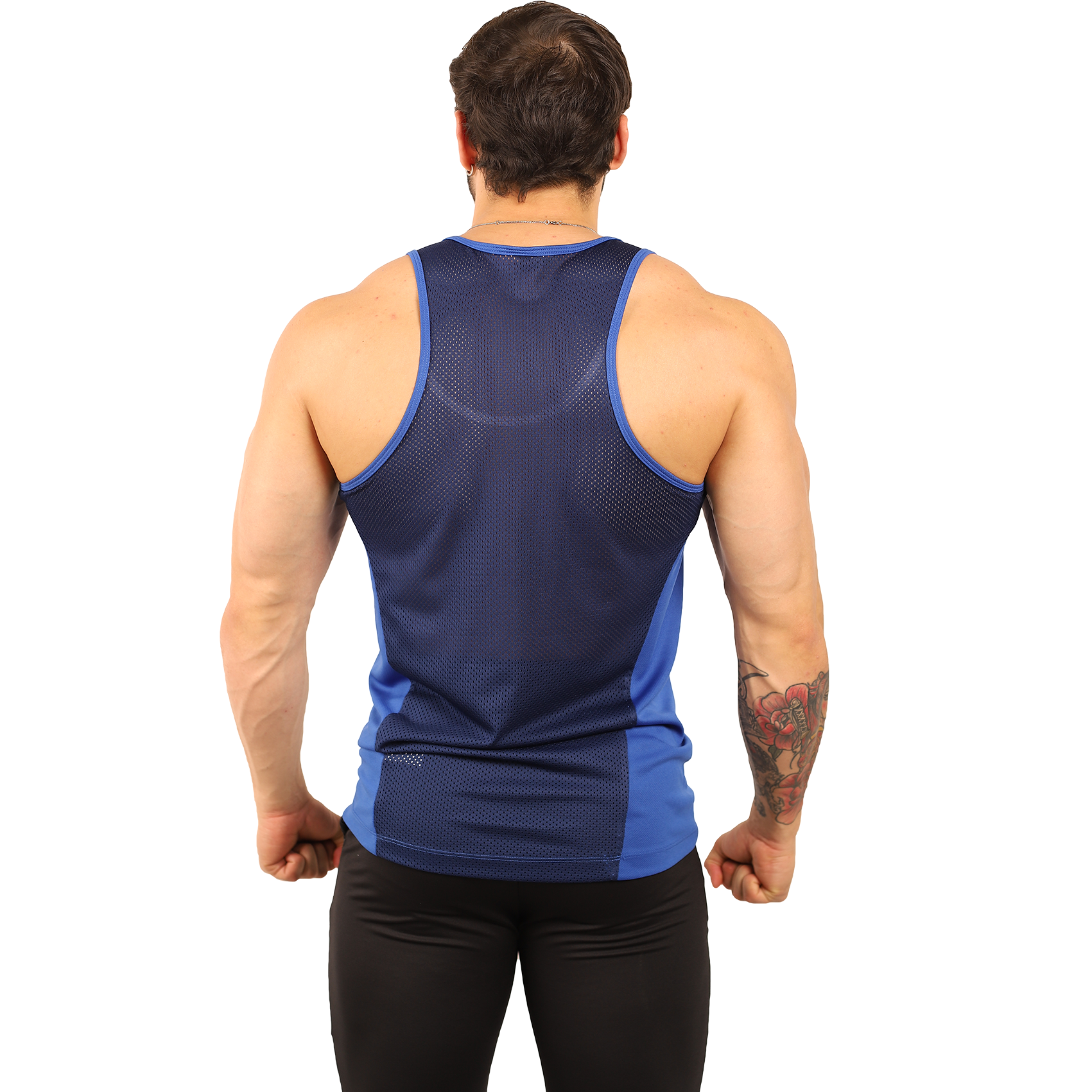 Playera deportiva Espalda en X Tela Red - Fenix Fit Mexico  