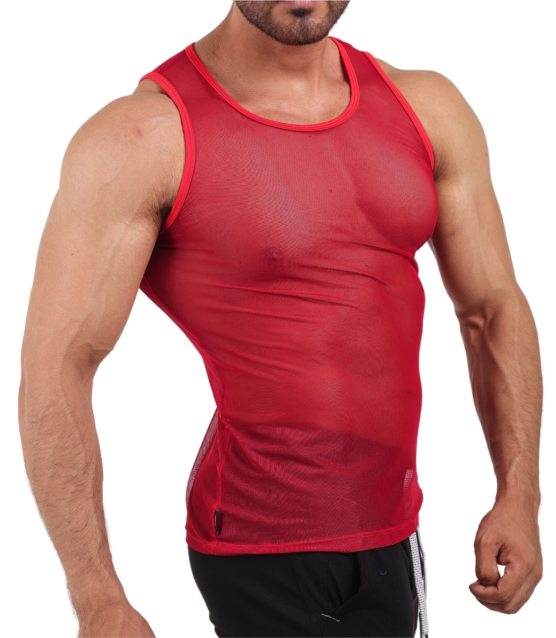 Playera Basica Transparencia Mesh - Fenix Fit Mexico  