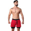 Short corto 2 en 1 Estampado - Fenix Fit Mexico  