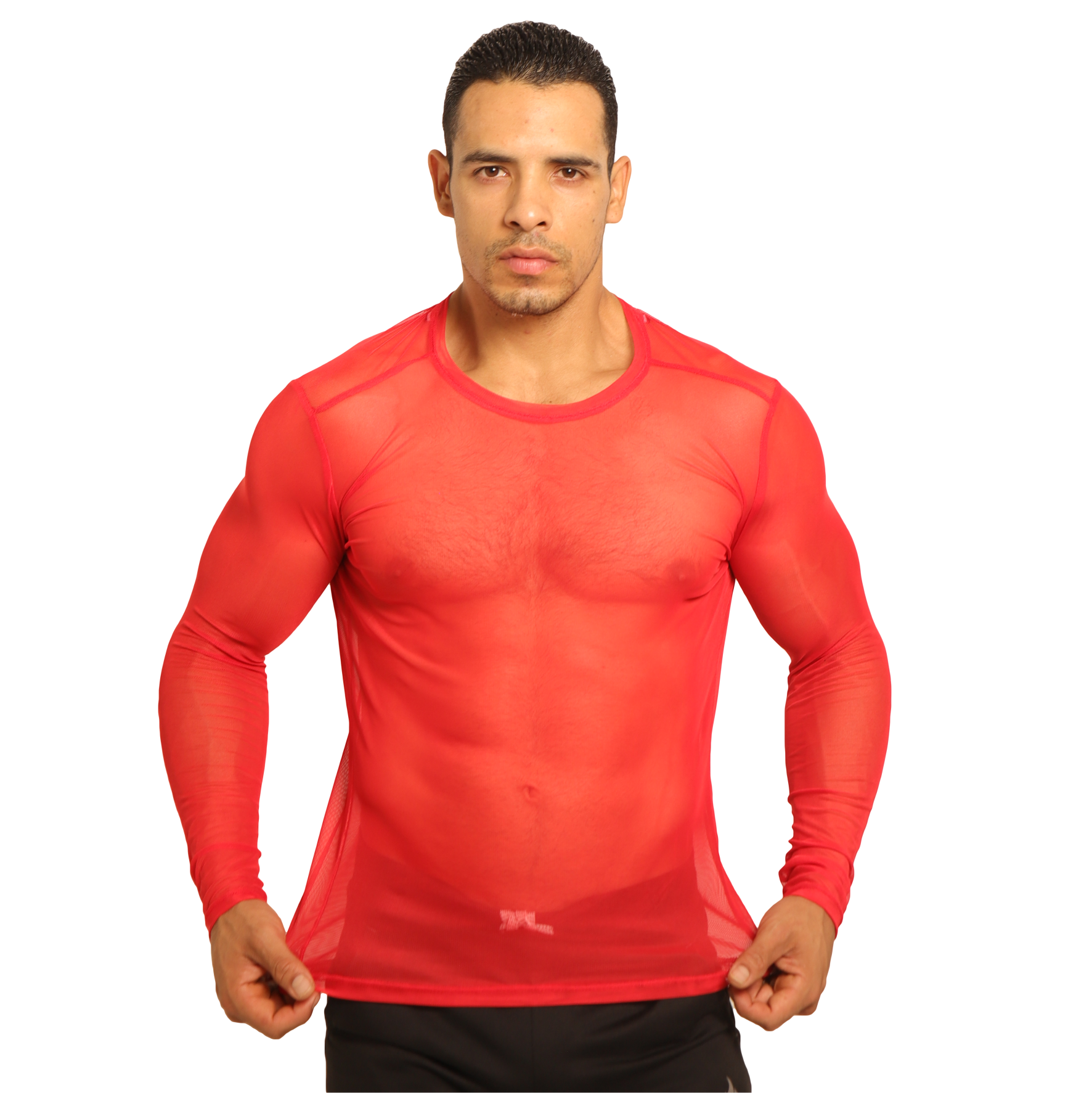 Playera Manga Larga Transparencia Colores - Fenix Fit Mexico  