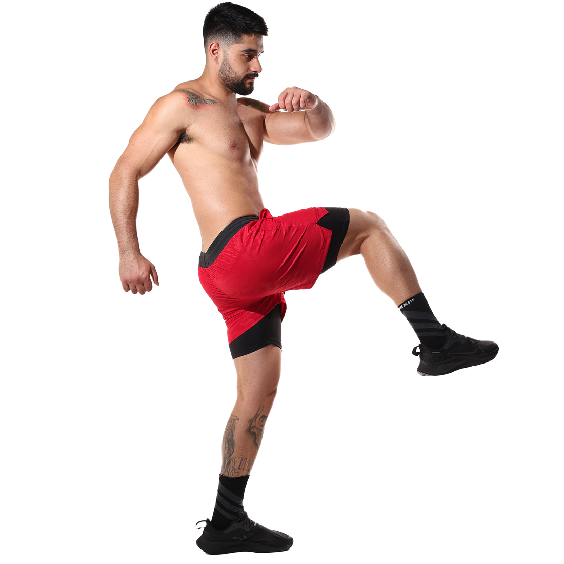 Short corto 2 en 1 Estampado - Fenix Fit Mexico  