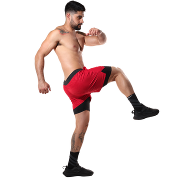 Short corto 2 en 1 Estampado - Fenix Fit Mexico  