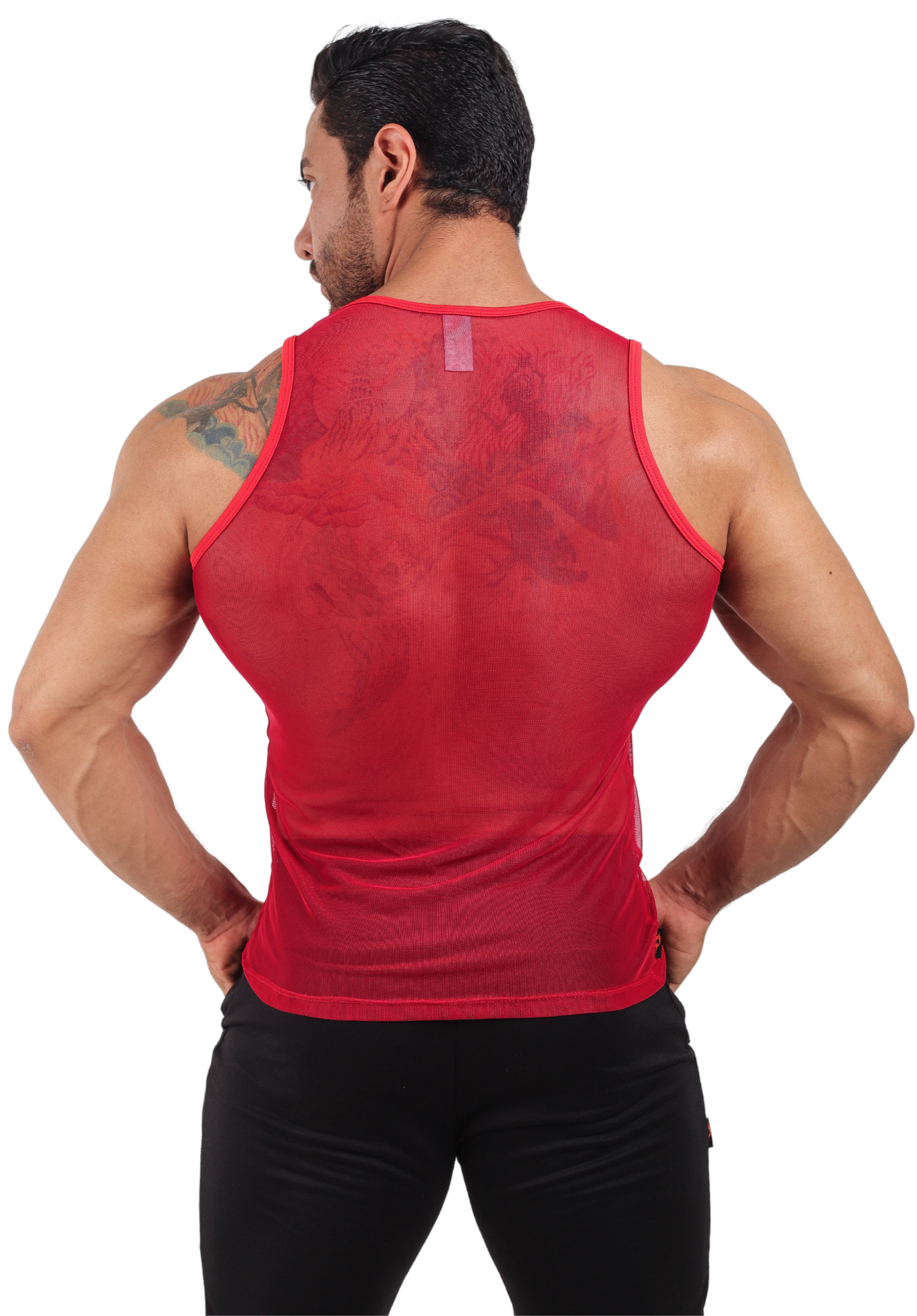 Playera Basica Transparencia Mesh - Fenix Fit Mexico  