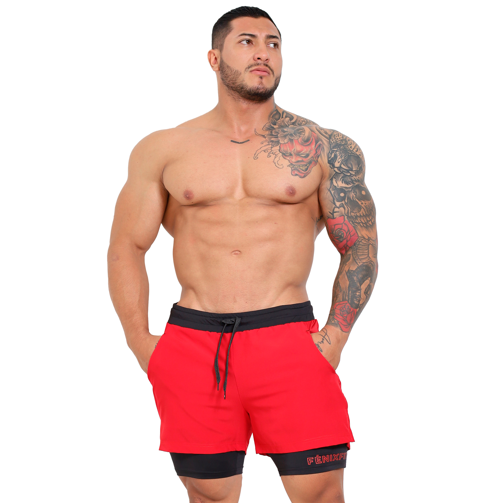 Short corto 2 en 1 - Fenix Fit Mexico  