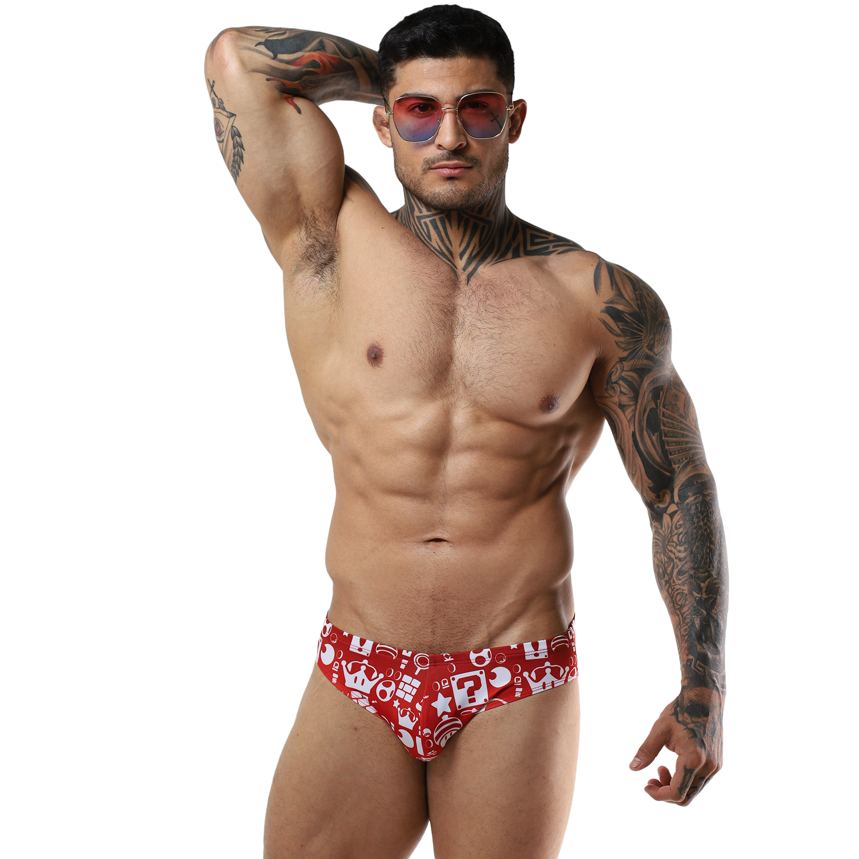 Traje De Baño Bikini Ligero Estampado - Fenix Fit Mexico  