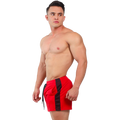 Short Corto Franja Red - Fenix Fit Mexico  