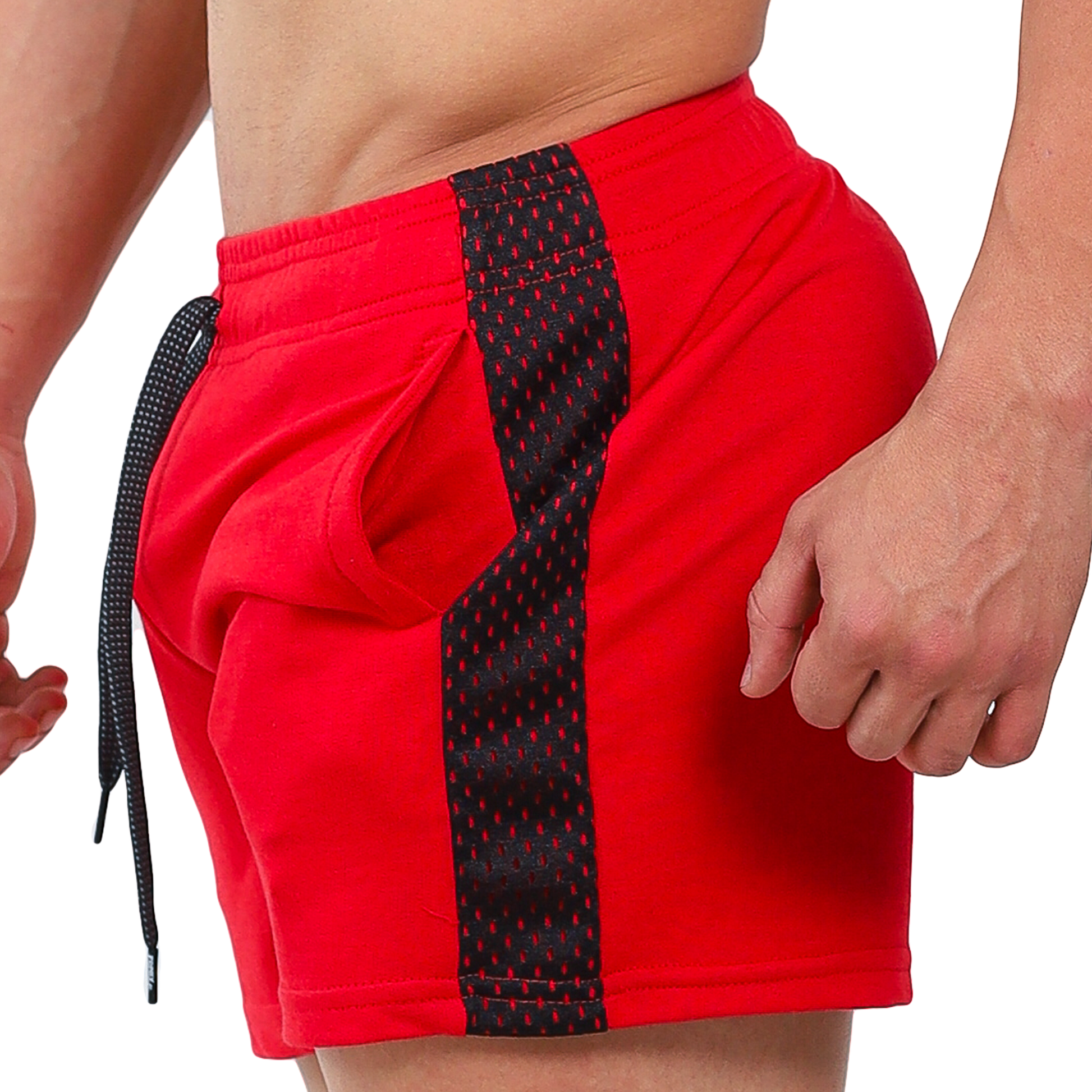 Short Corto Franja Red - Fenix Fit Mexico  