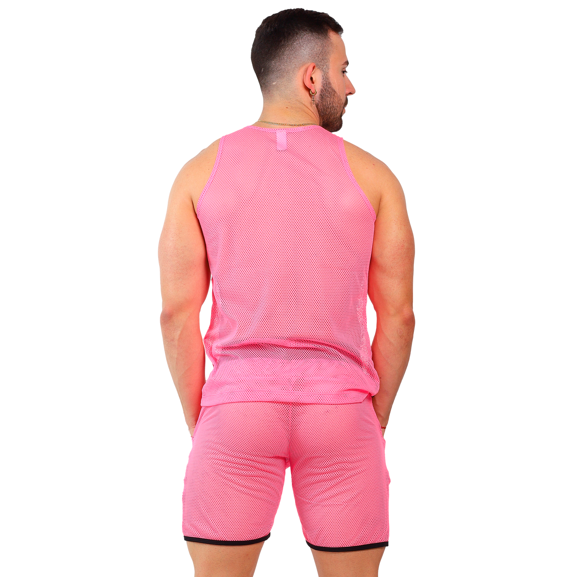 Conjunto Tela red Short + Playera tela red Playa - Fenix Fit Mexico  