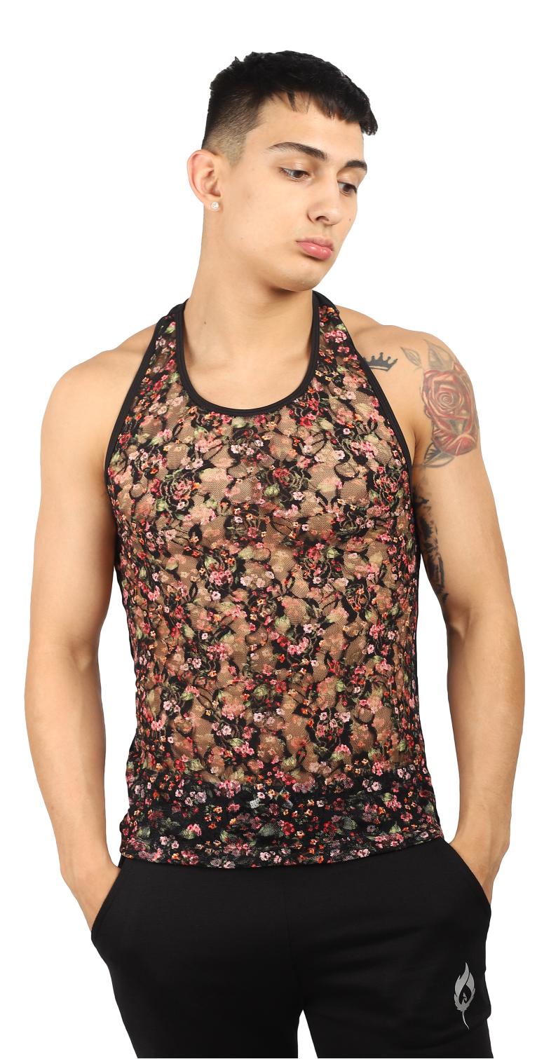Olimpica Transparencia estampada mesh - Fenix Fit Mexico  