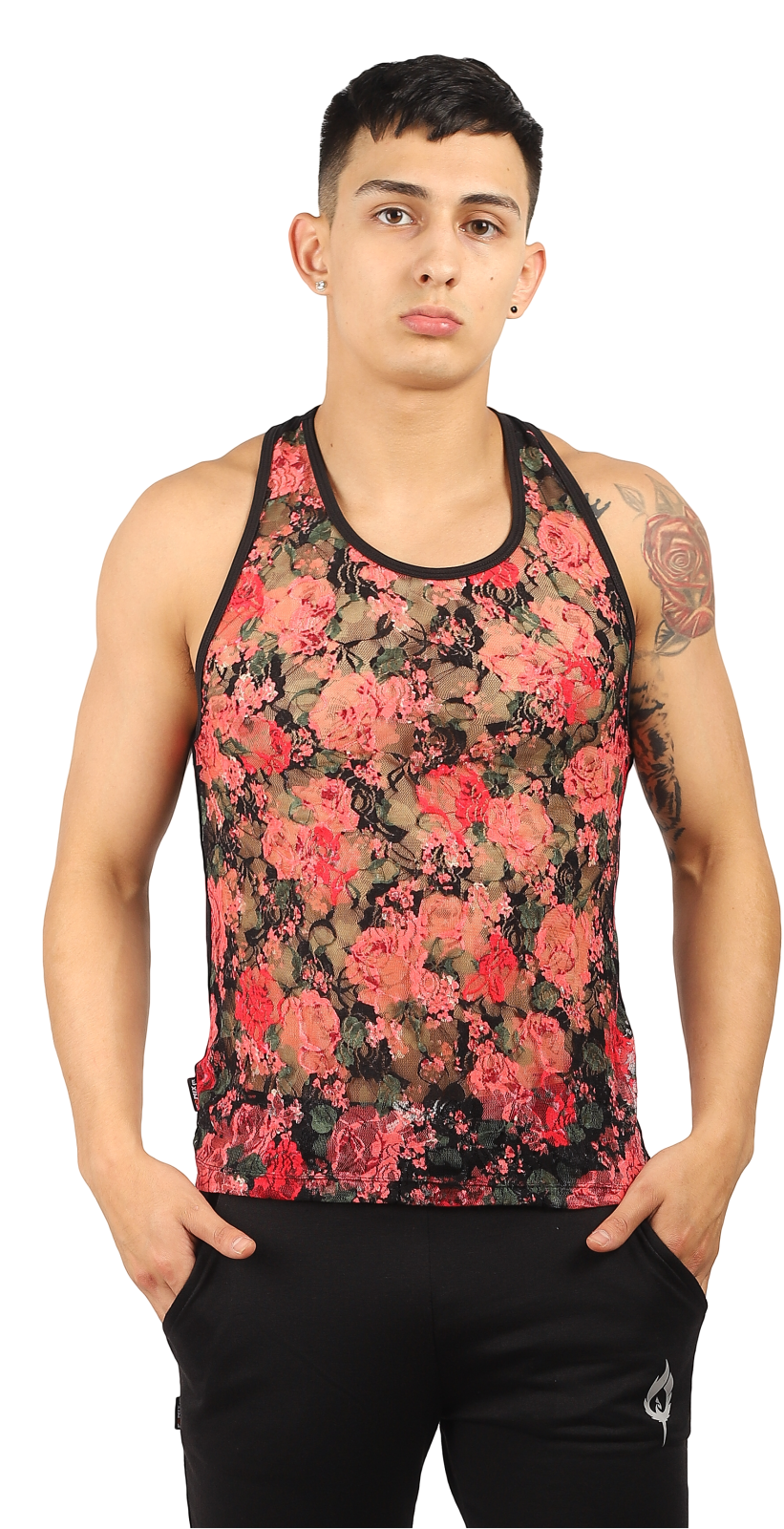 Olimpica Transparencia estampada mesh - Fenix Fit Mexico  