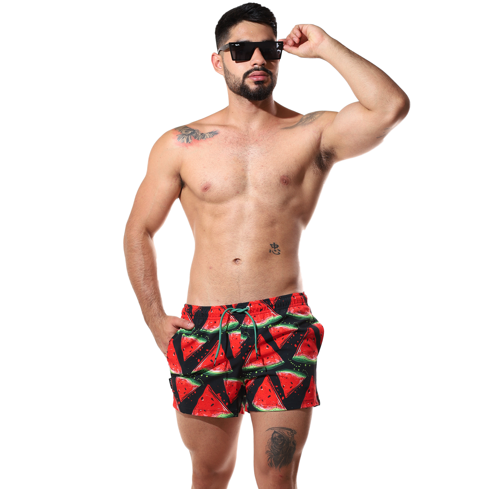 Short De Playa Estampado Coleccion New - Fenix Fit Mexico  
