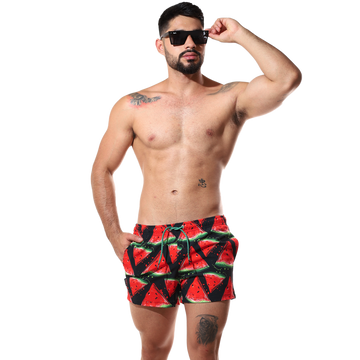 Short De Playa Estampado Coleccion New - Fenix Fit Mexico  