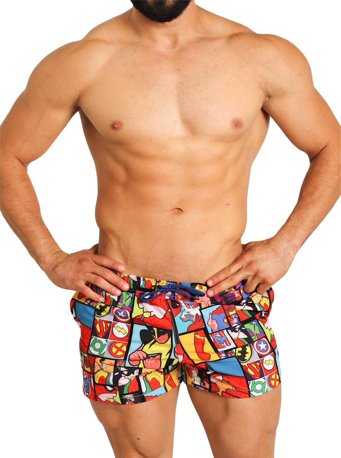 ✨Short de Playa Estampado Spandex Temporada - Fenix Fit Mexico  