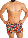✨Short de Playa Estampado Spandex Temporada - Fenix Fit Mexico  