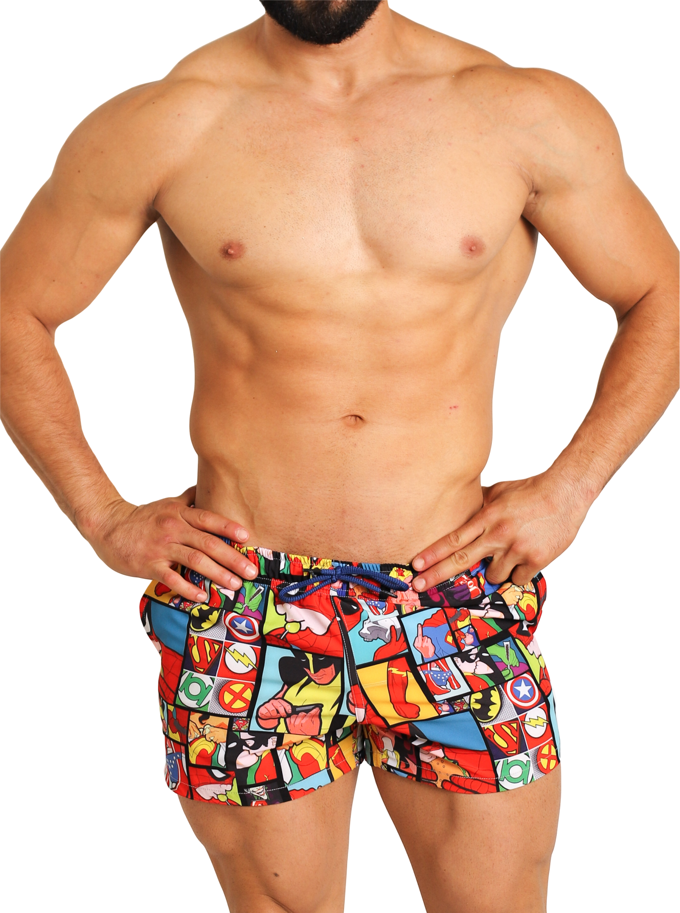 ✨Short de Playa Estampado Spandex Temporada - Fenix Fit Mexico  