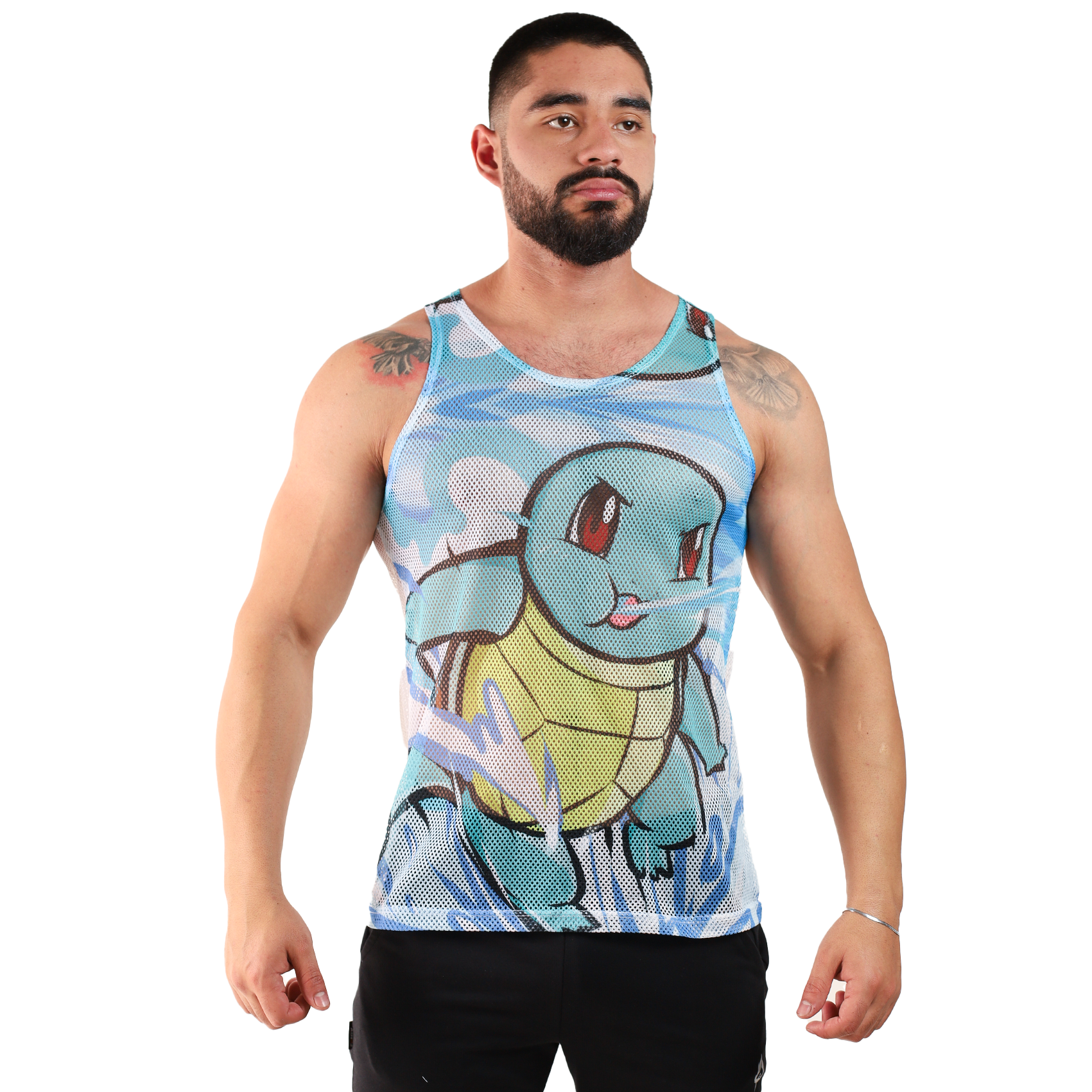 Playera Tela red estampado 🔥PKM⚡️ - Fenix Fit Mexico  