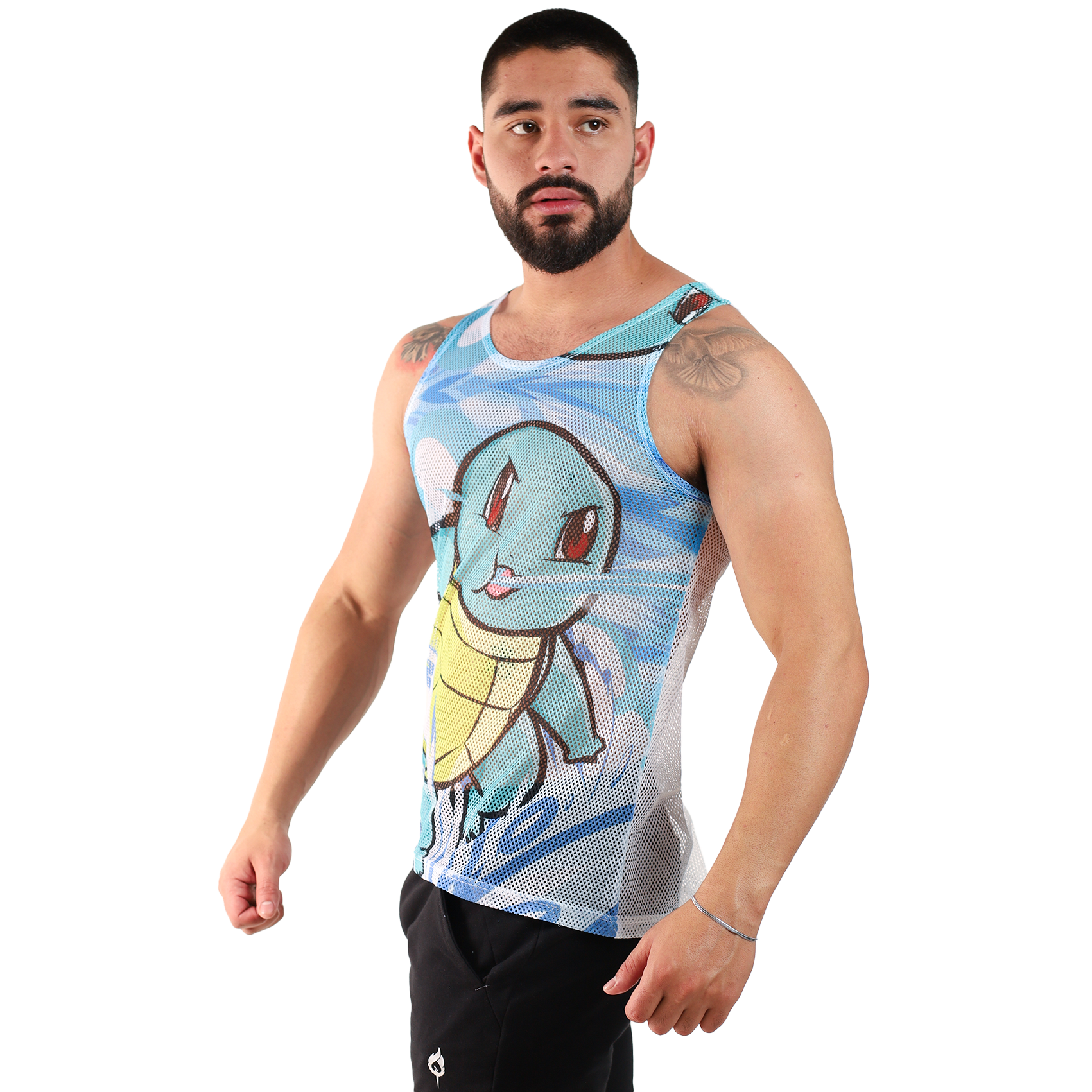 Playera Tela red estampado 🔥PKM⚡️ - Fenix Fit Mexico  