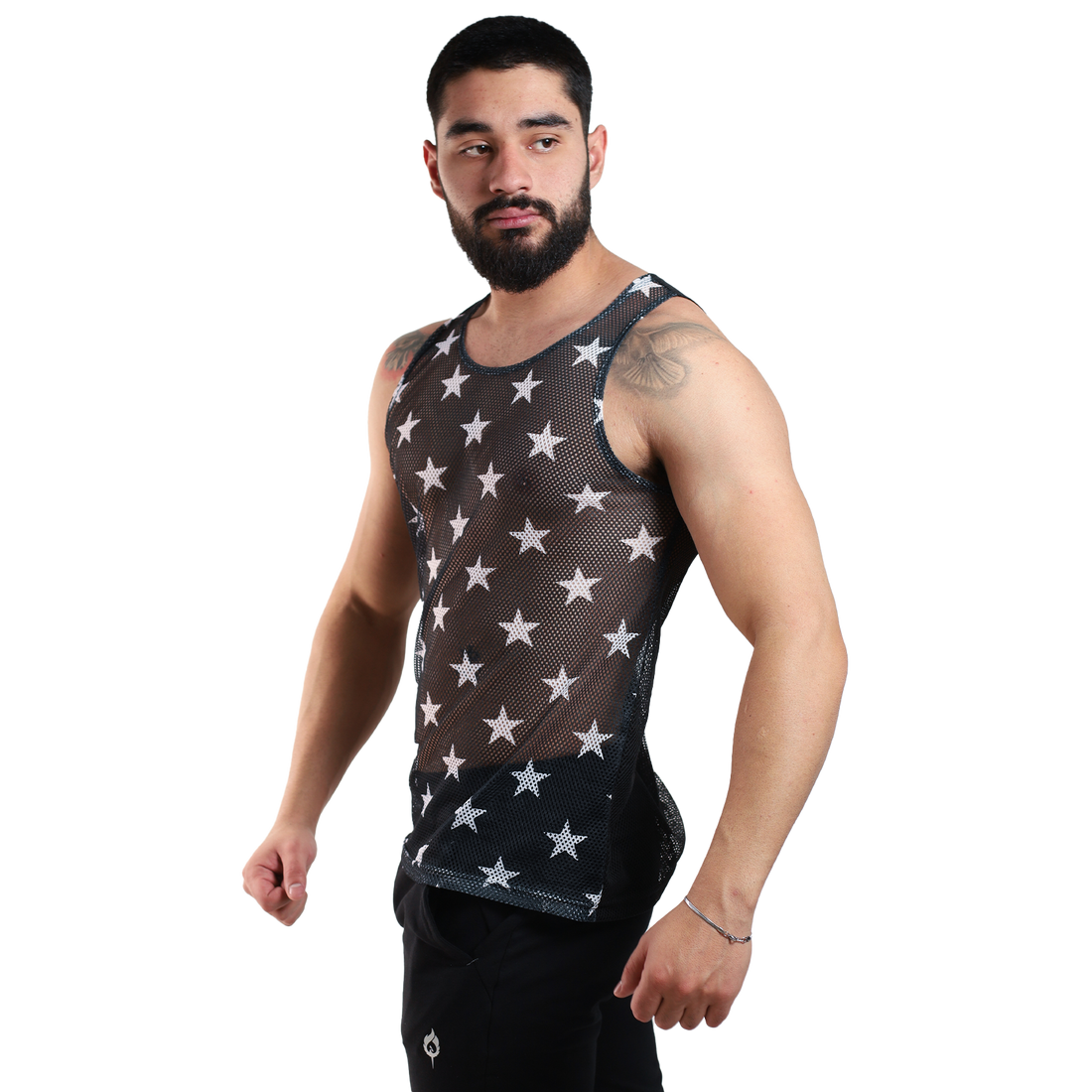 Playera Tela red Estampado