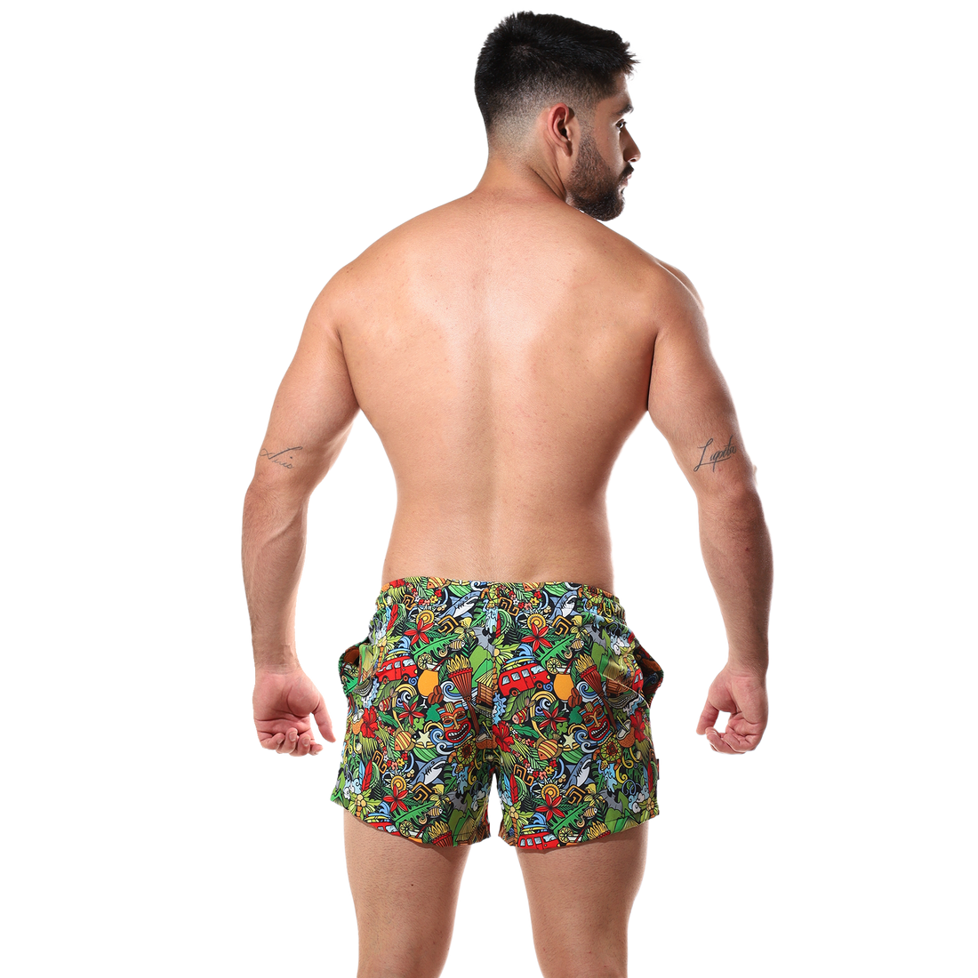 Short De Playa Estampado Coleccion New
