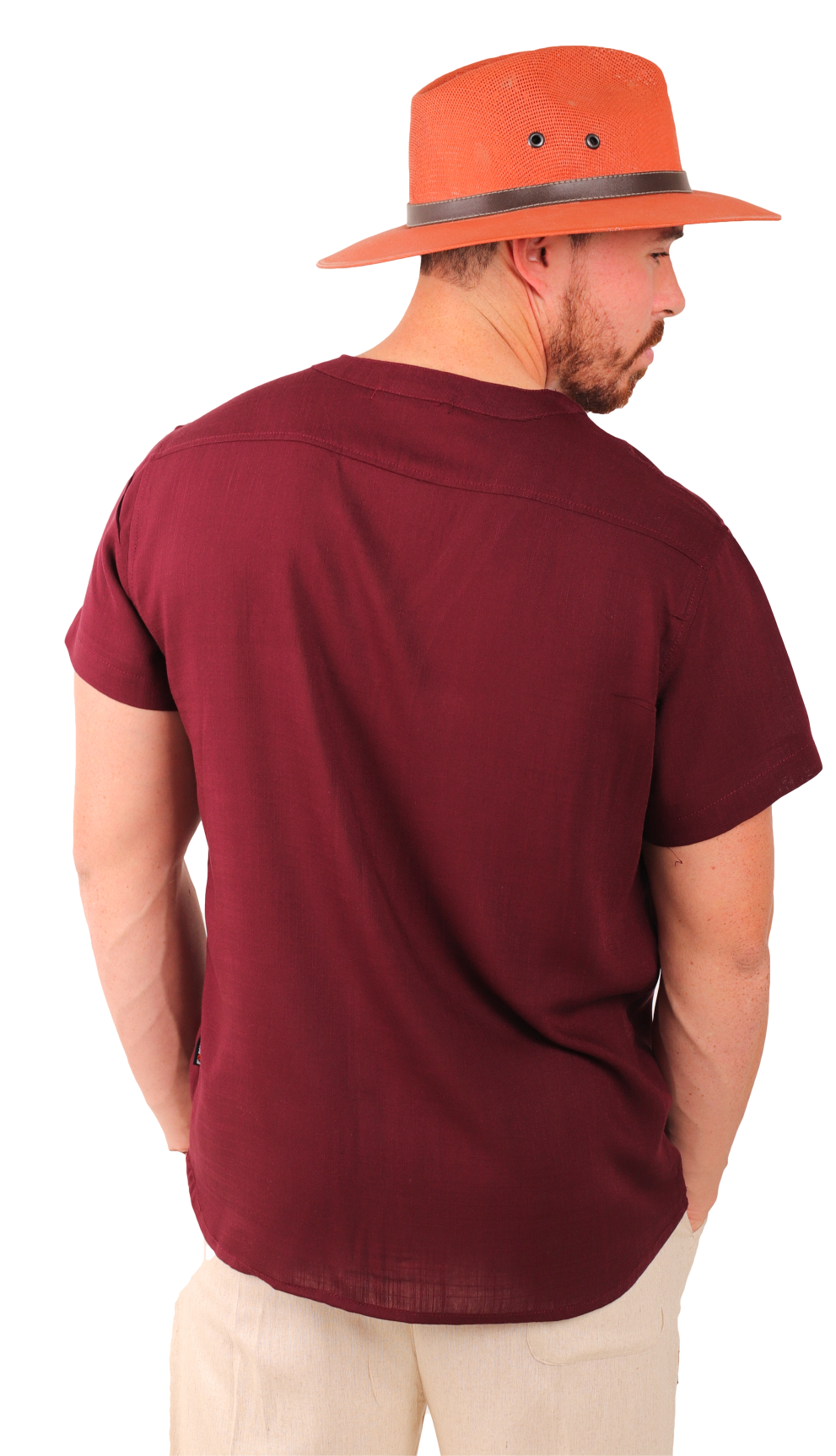 Camiseta Manga Corta De Lino Ultra Suave - Fenix Fit Mexico  