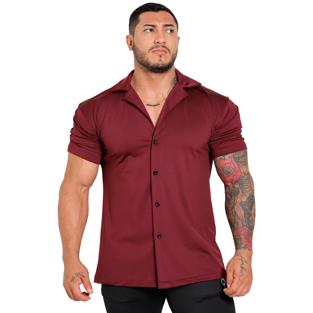 Camisa Elastica Lisa