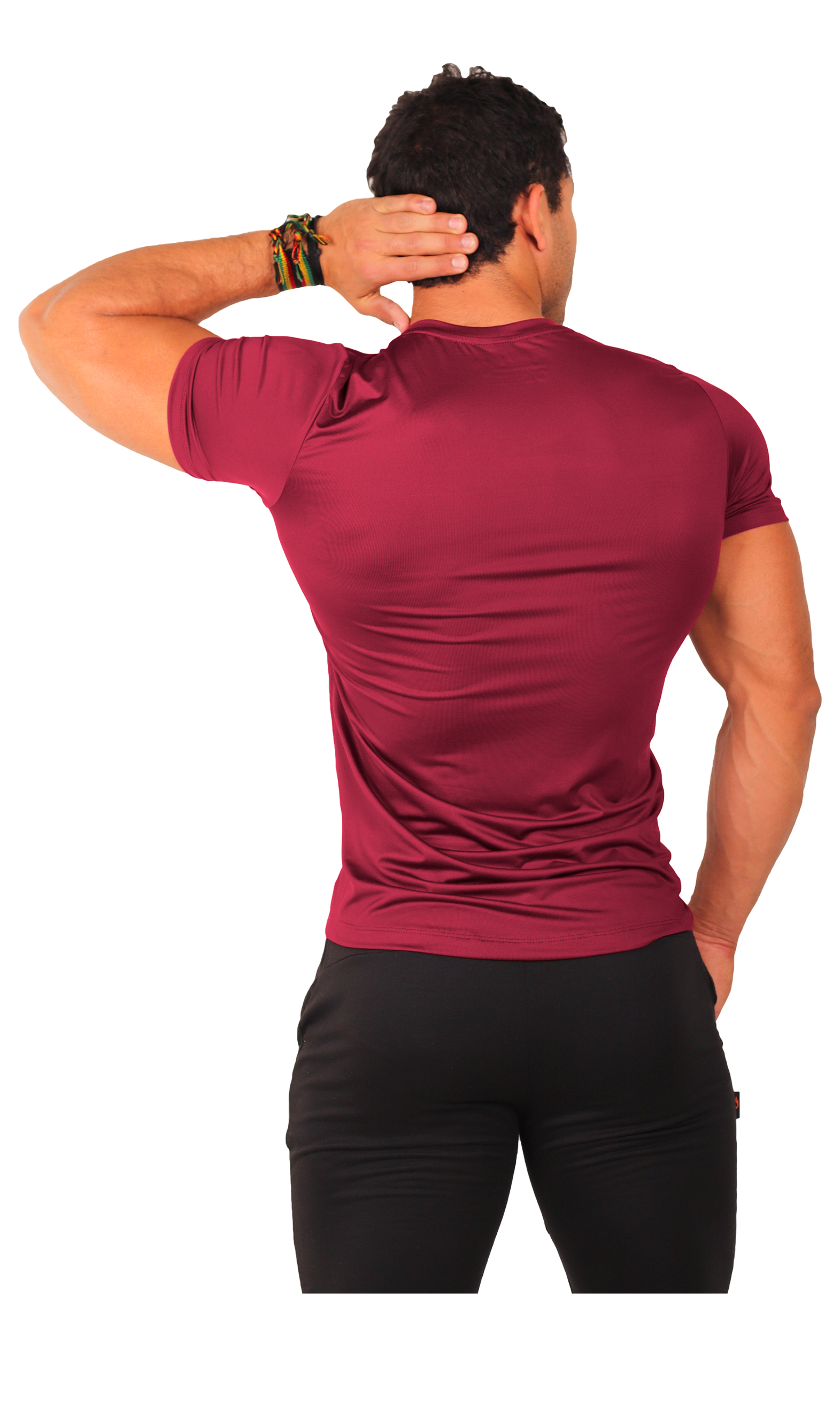Playera Deportiva Hombre Manga Corta Lisa Premium - Fenix Fit Mexico  