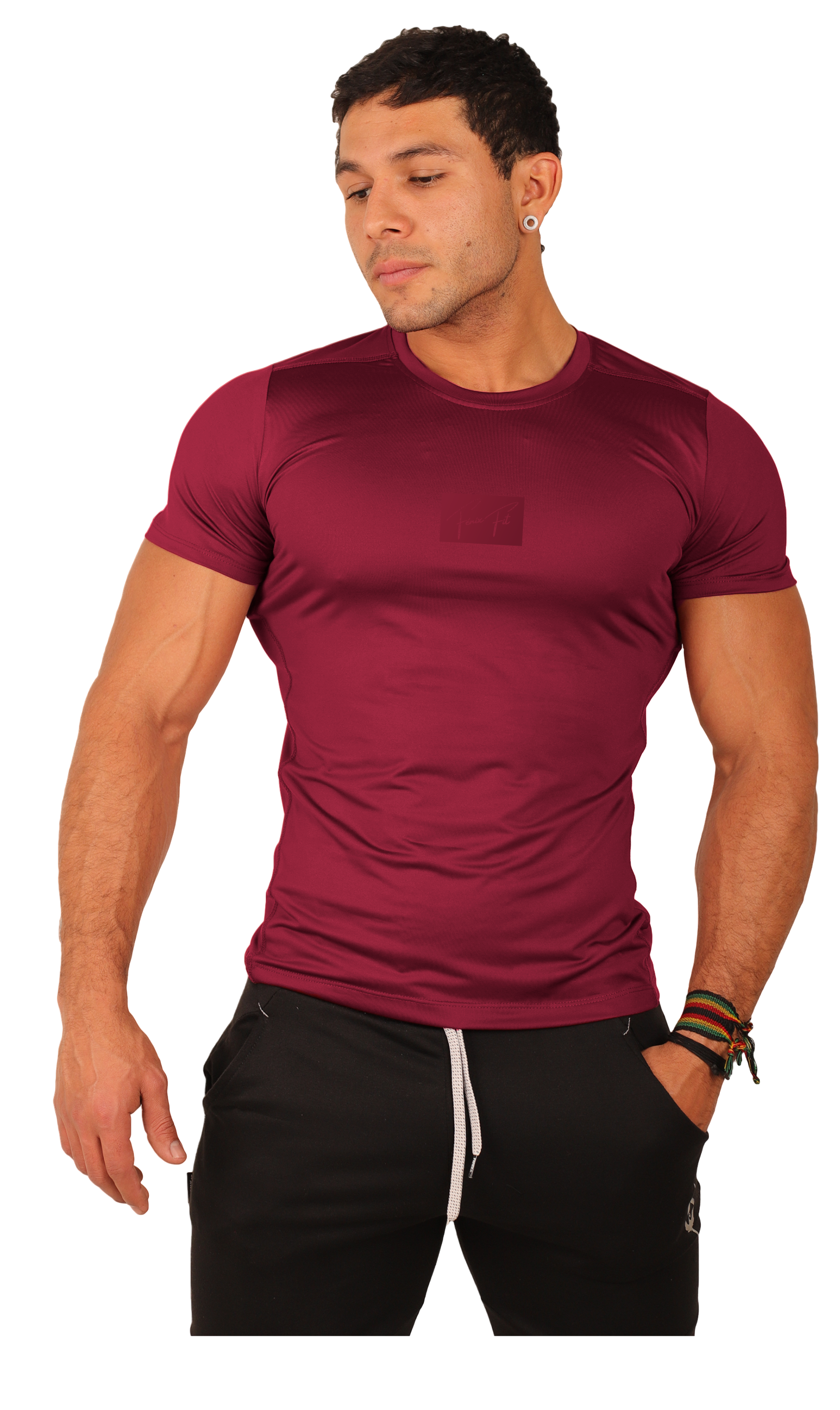 Playera Deportiva Hombre Manga Corta Lisa Premium - Fenix Fit Mexico  