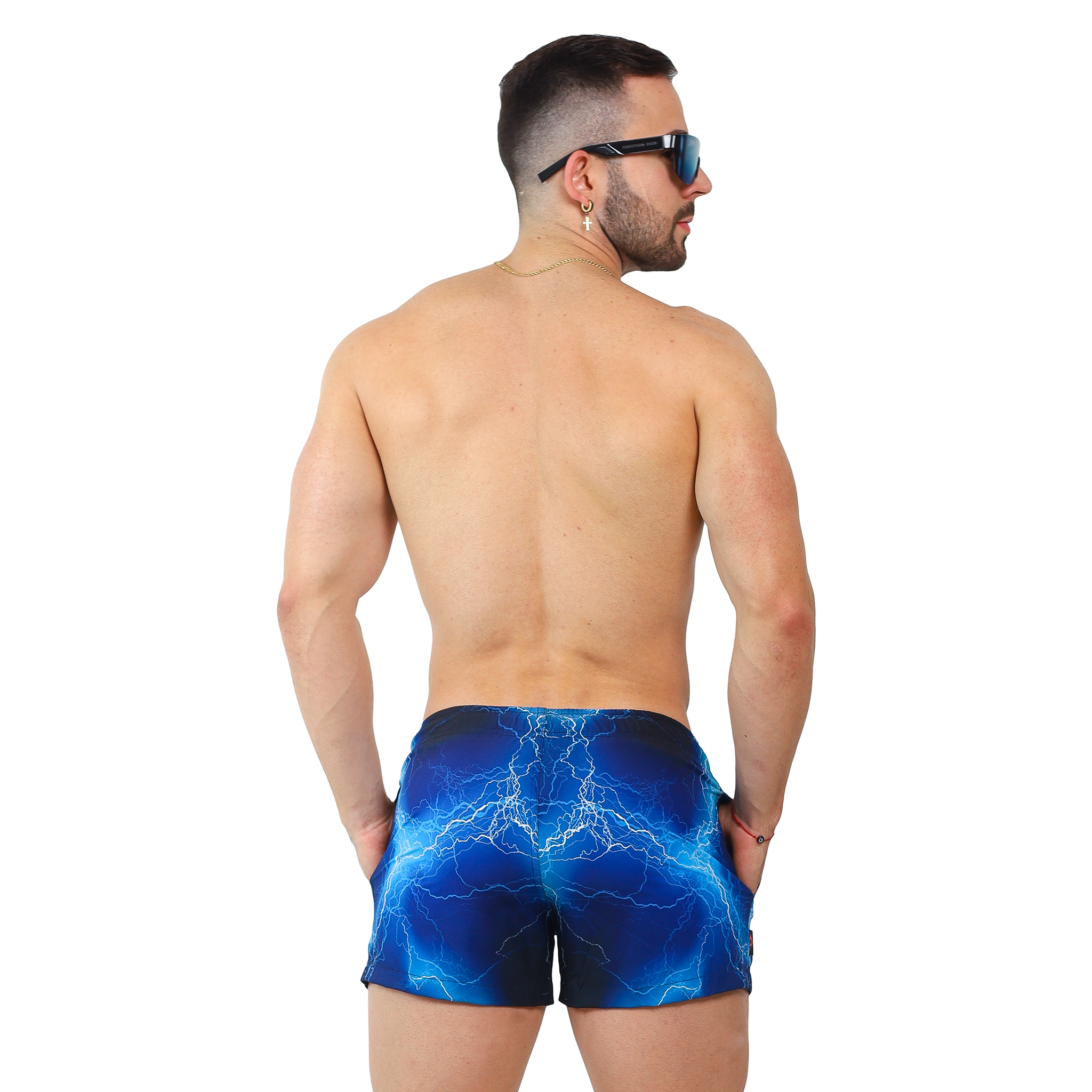 Short de Playa Estampado Spandex Verano - Fenix Fit Mexico  