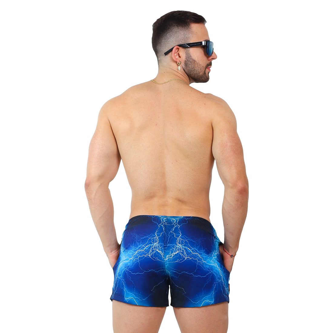 Short de Playa Estampado Spandex Verano - Fenix Fit Mexico  