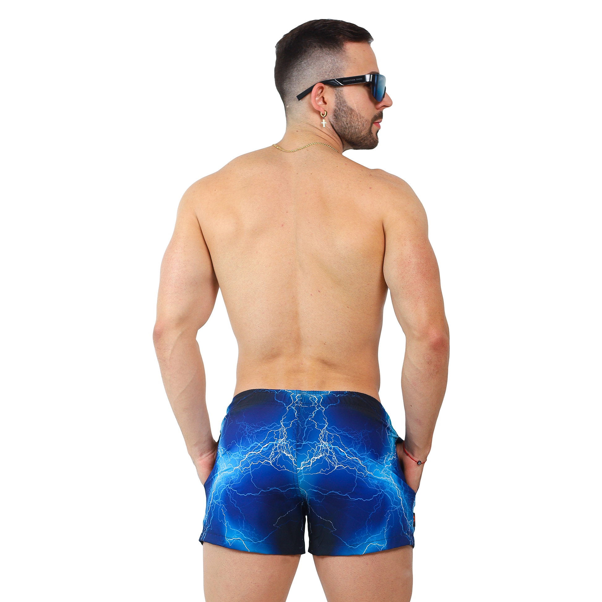 Short de Playa Estampado Spandex Verano - Fenix Fit Mexico  