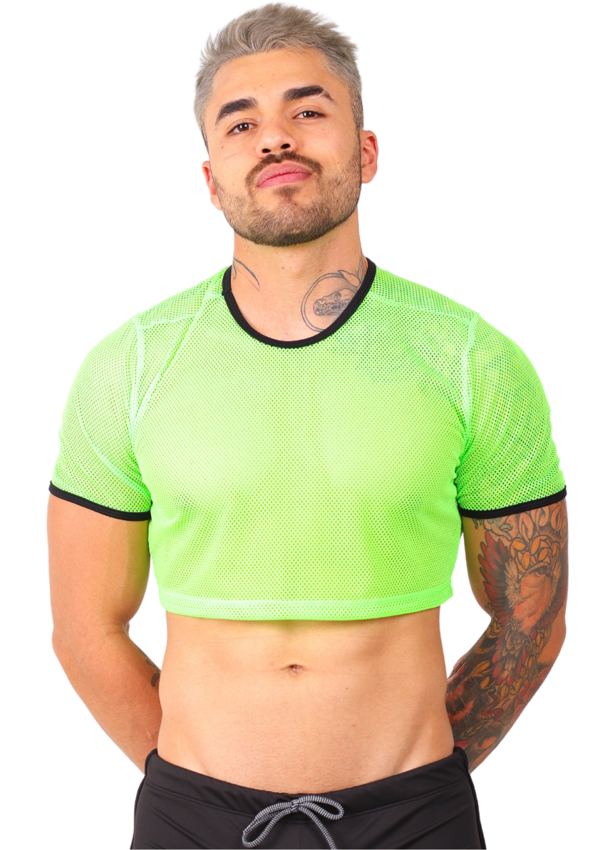 Crop Top Tela Red Colores - Fenix Fit Mexico  