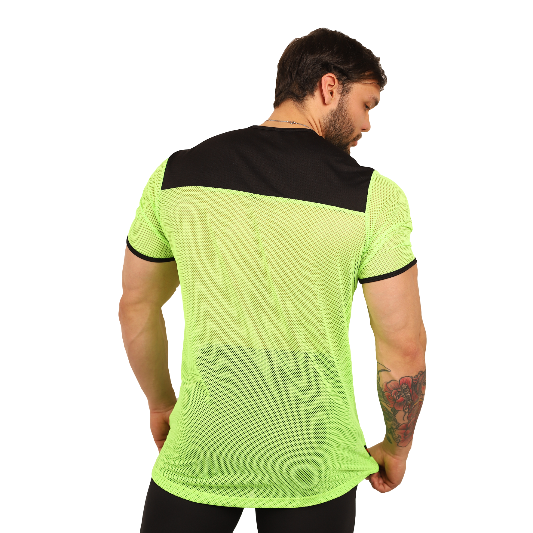 Playera Tela Red Con Mangas - Fenix Fit Mexico  