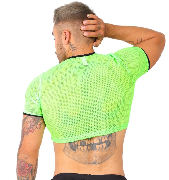 Crop Top Tela Red Colores - Fenix Fit Mexico  