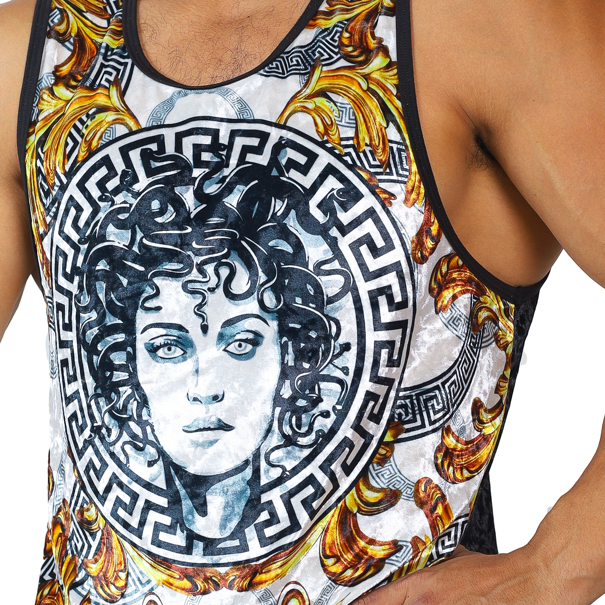 Playera De Terciopelo Estampada - Fenix Fit Mexico  