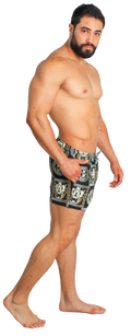 Short Playa Estampado Repelente - Fenix Fit Mexico  