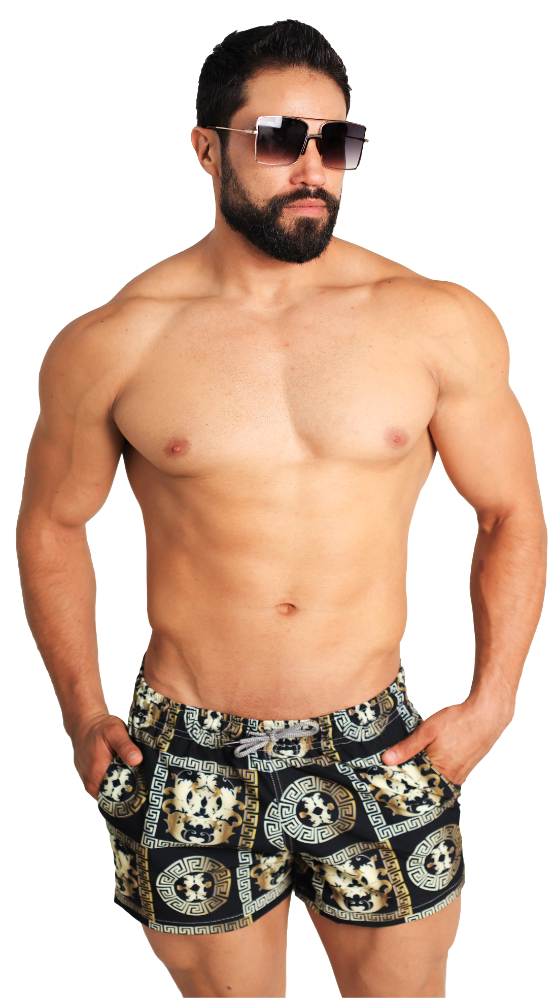 Short Playa Estampado Repelente - Fenix Fit Mexico  