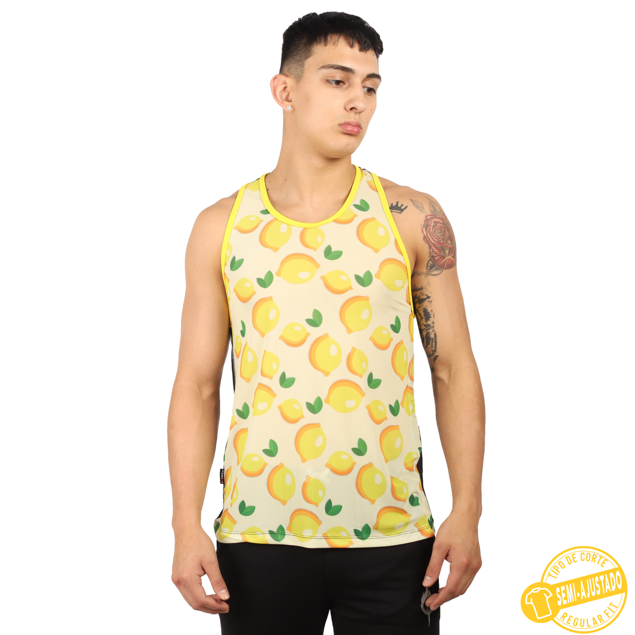 Olimpica Transparencia estampada mesh - Fenix Fit Mexico  