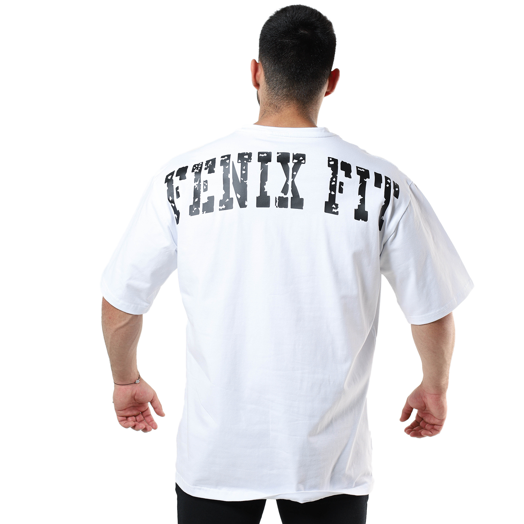 Playera Oversize Street Daño de Batalla - Fenix Fit Mexico  