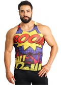 Playera Tela red Estampado - Fenix Fit Mexico  