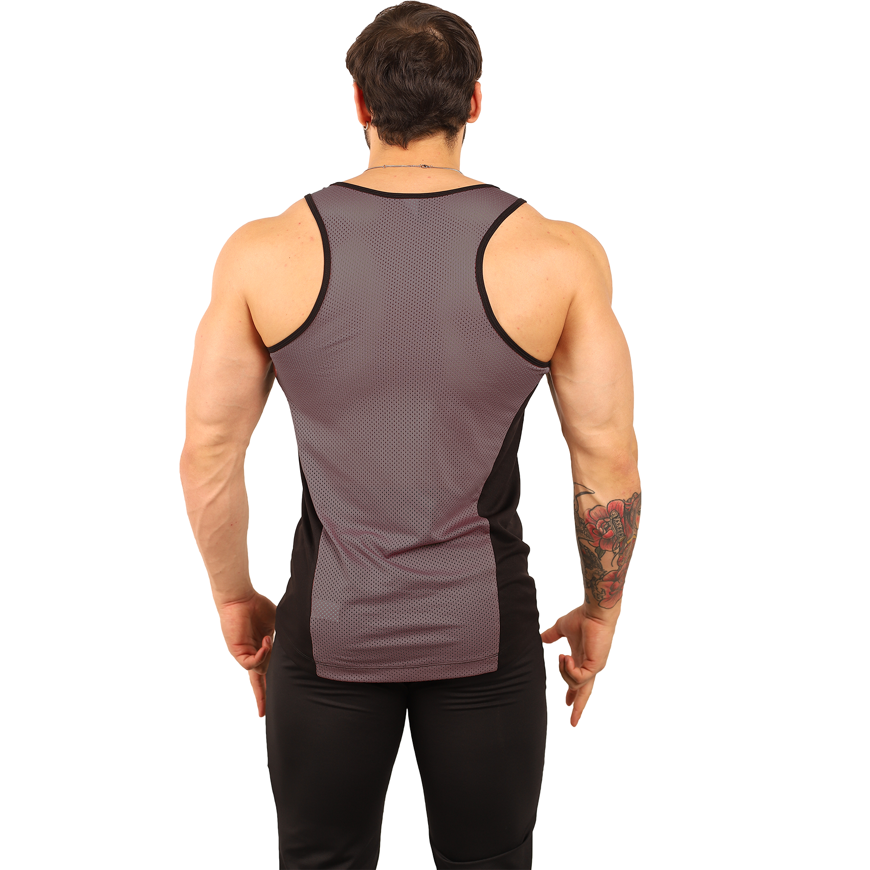 Playera deportiva Espalda en X Tela Red - Fenix Fit Mexico  