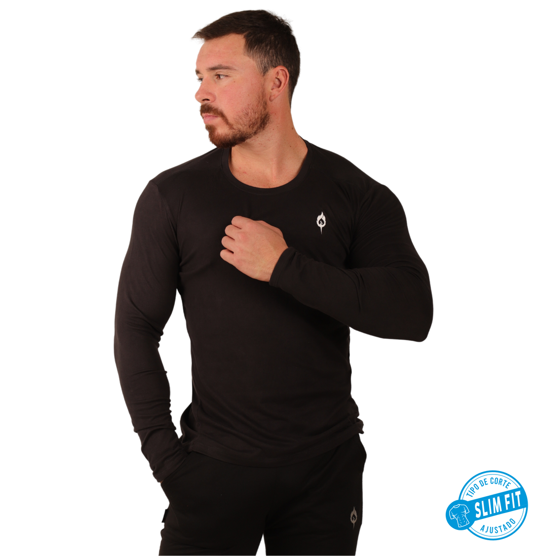 Camiseta Manga Larga Basica - Fenix Fit Mexico  