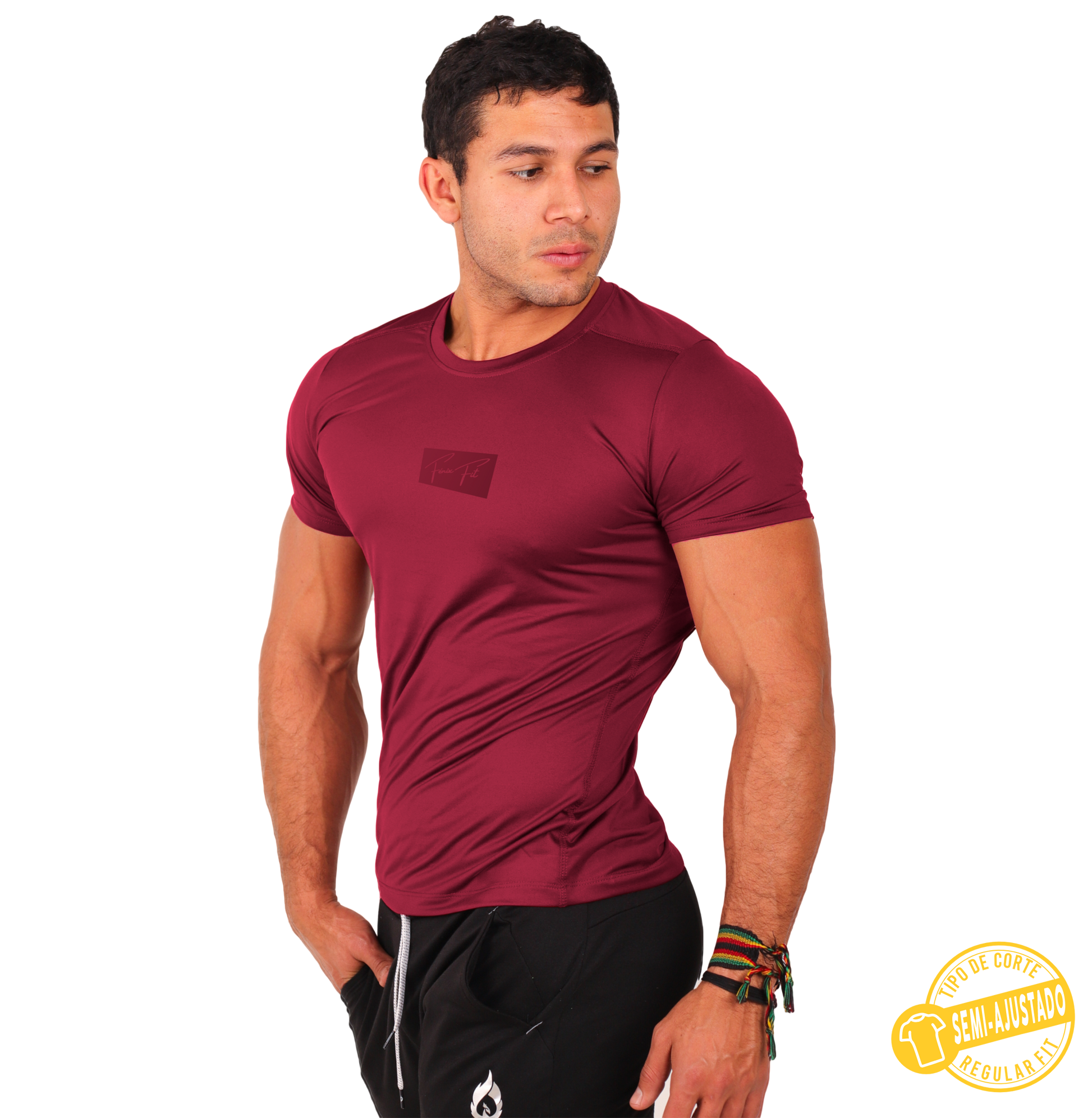 Playera Deportiva Hombre Manga Corta Lisa Premium - Fenix Fit Mexico  
