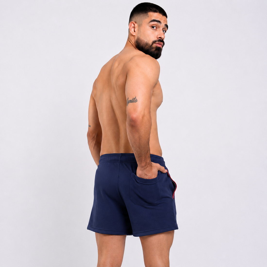 Short Corto Deportivo Tonos Azules