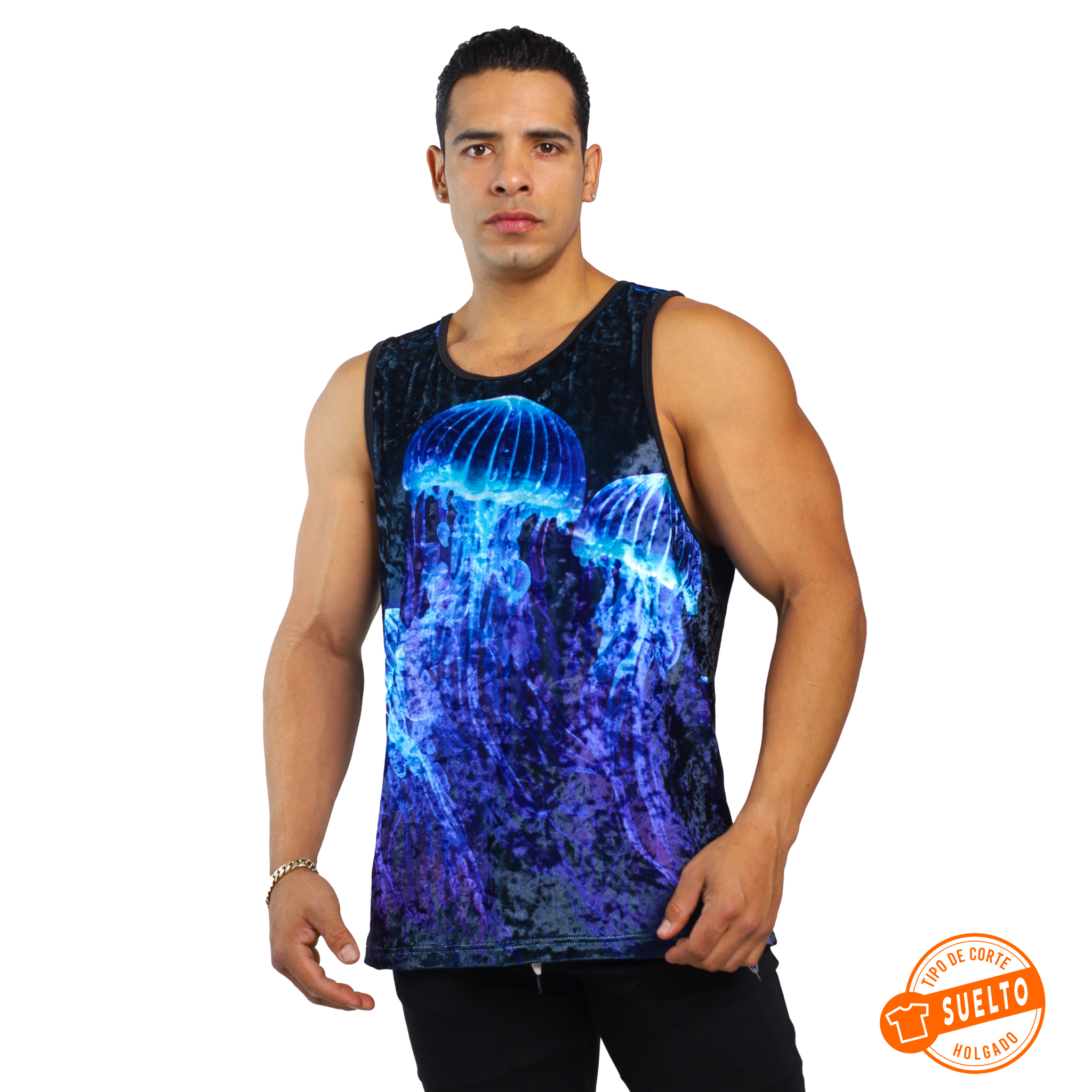 Playera De Terciopelo Estampada - Fenix Fit Mexico  
