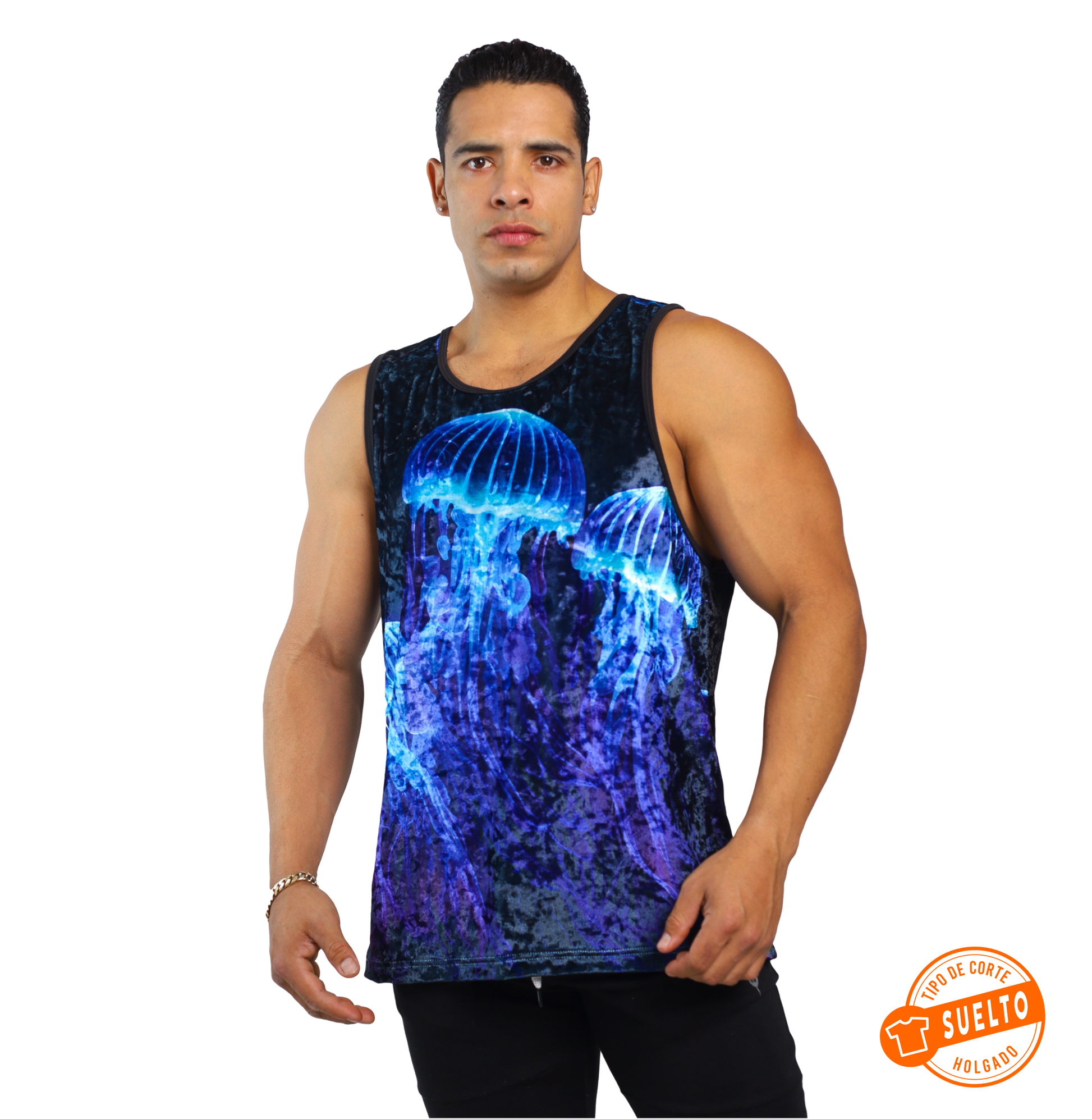 Playera De Terciopelo Estampada - Fenix Fit Mexico  